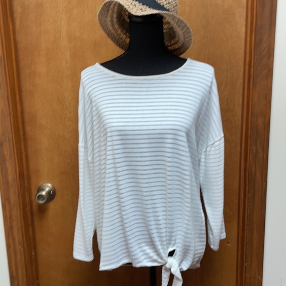 Chico's Tops - Chico’s white long sleeve blouse